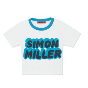 Simon Miller Dibby Tee - Taffy Blue - Size Small - New with Tags